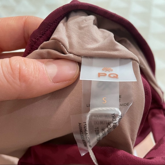 PQ Swim Anthropologie Halter Top Katie Thurston Bachelorette - Picture 5 of 8